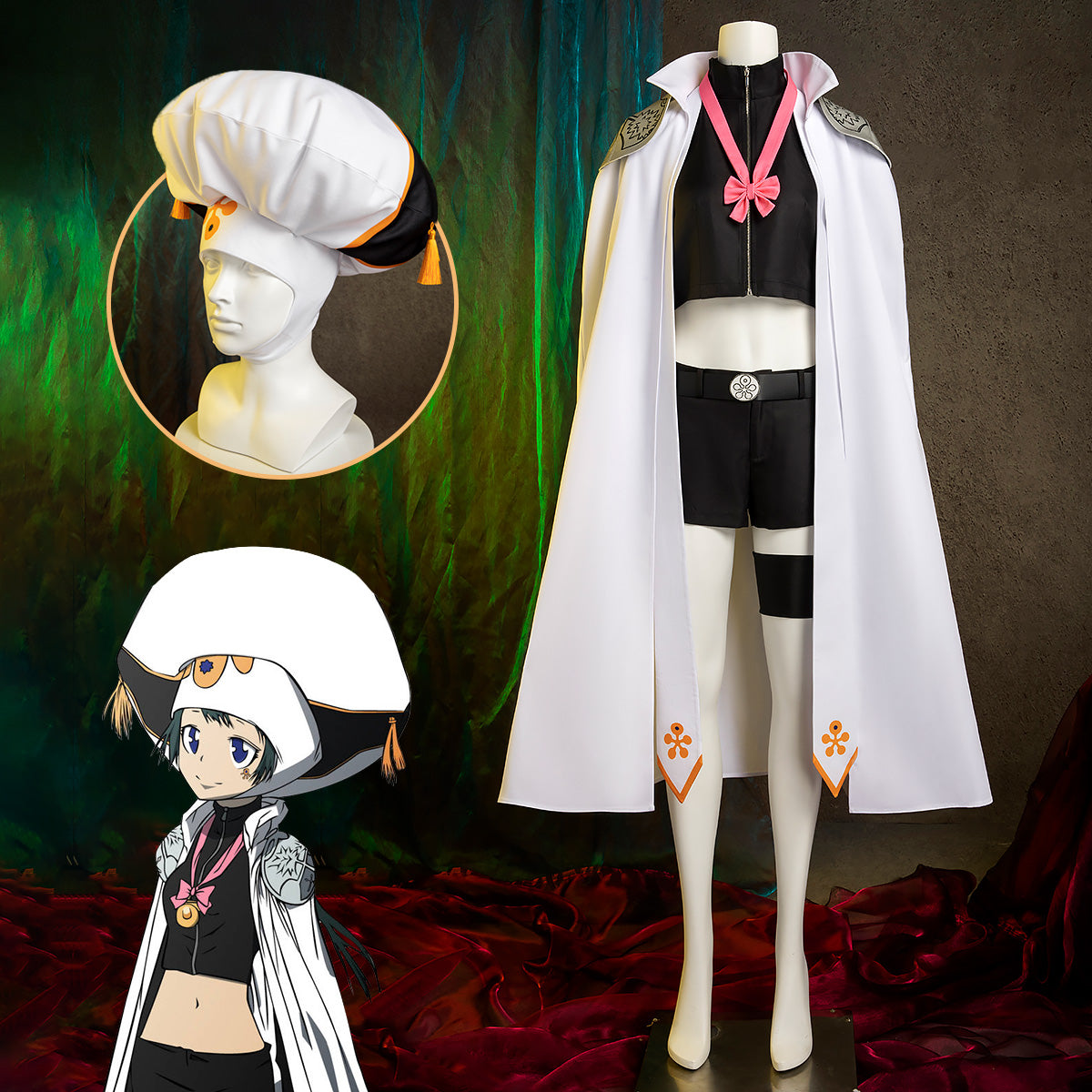 Katekyo Hitman Reborn! Millefiore Uni Yuni Cosplay Costume Costume - Tophatter Daily Deals